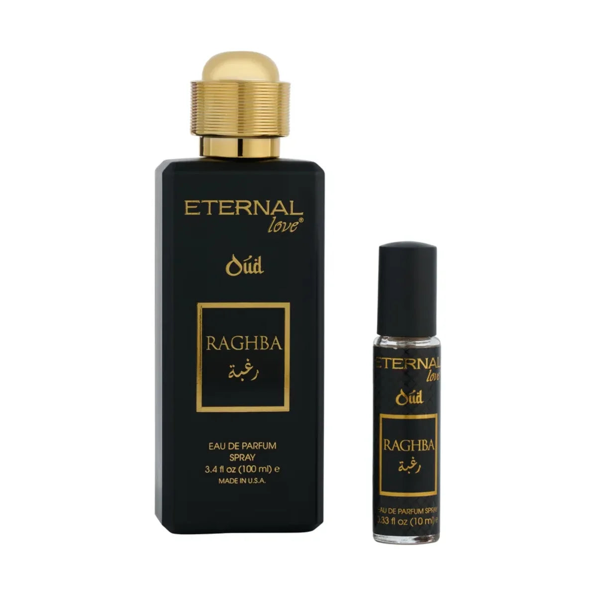 Oud 100ml fine fragrance and 10ml travel spray bundle